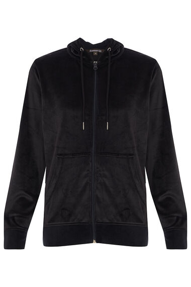 Buy Juicy Couture Black Velour Zip Thru Tracksuit from Next Lithuania