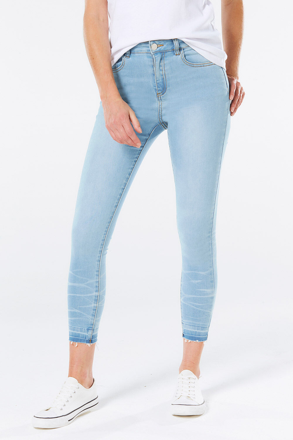 jeans with rips on the side