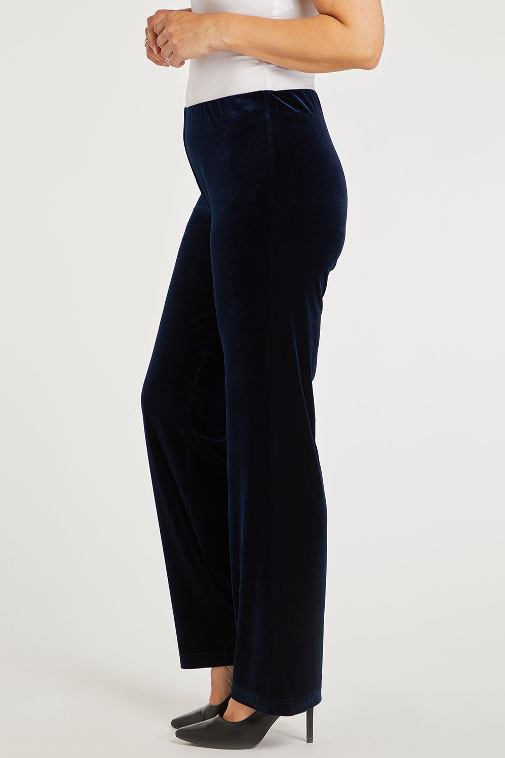 Flared velvet trousers | Gaudì UK