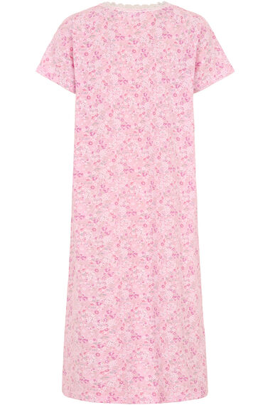 Pink Ditsy Floral Nightdress