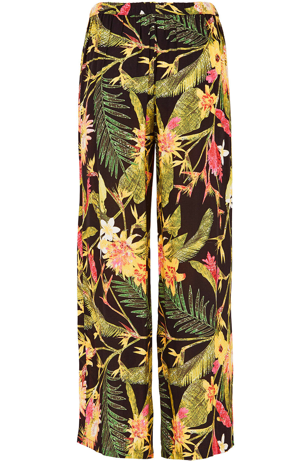 Tropical print trousers - Woman | MANGO OUTLET Ireland