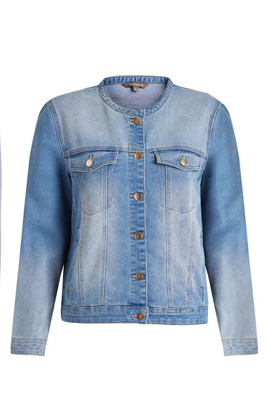 Destroyed Workwear Denim Jacket - Shirt *joyful* – buy now at