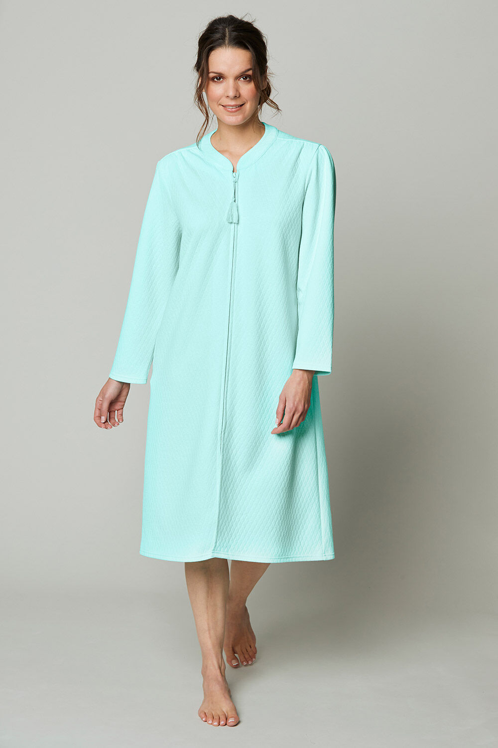 womens button up dressing gowns