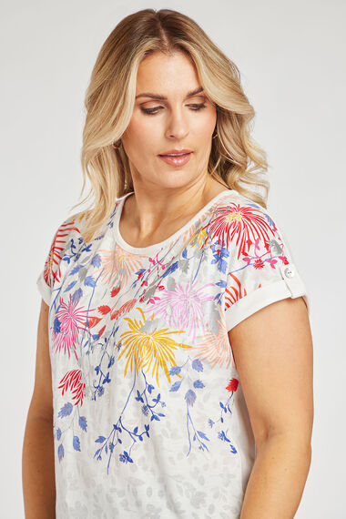 Bonmarche, Tops, Its A Flowery Shirt Which Is Great For Evening Events