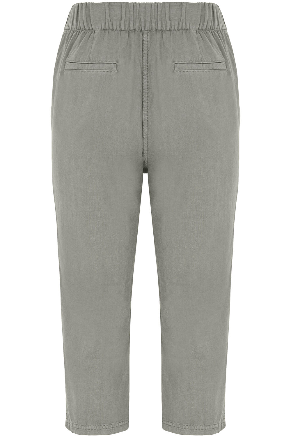 Linen-blend trousers - White - Ladies | H&M IN