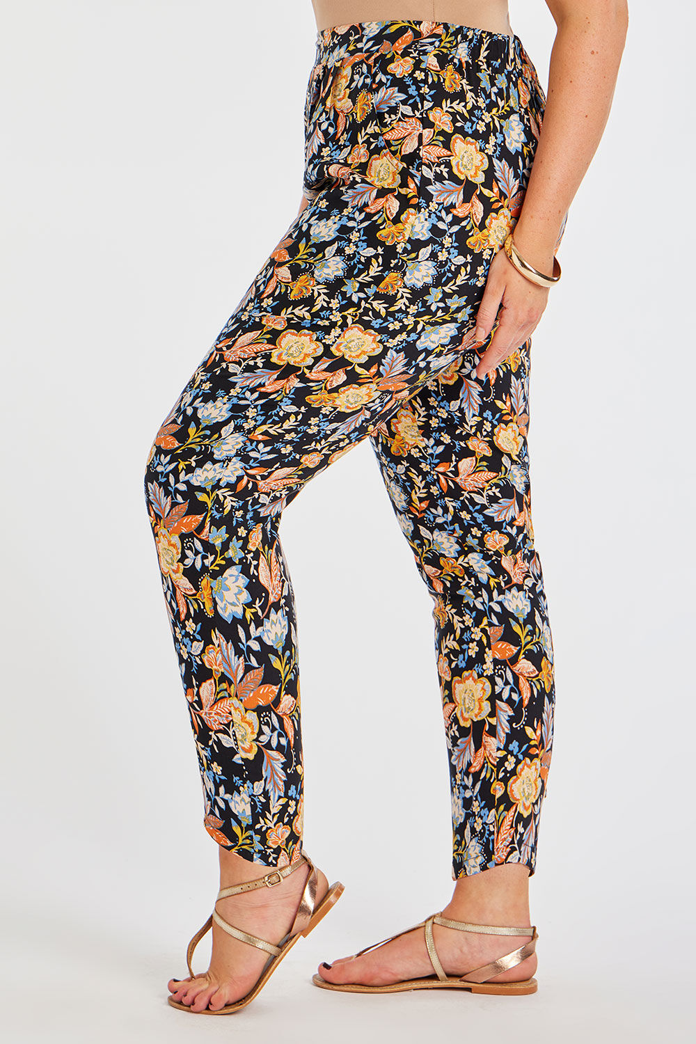 Boho Pants for Women Summer Casual Loose Fitting Smocked High Waisted  Lounge Pants Trousers Slacks Solid Color (X-Large, Khaki) - Walmart.com