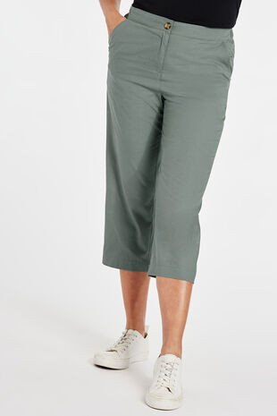 Croft & Barrow Women's Plus Size 16 Gray Effortless Stretch Pants