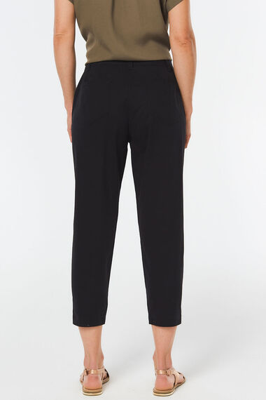 Cotton ankle grazer trousers, length 25 Anne Weyburn