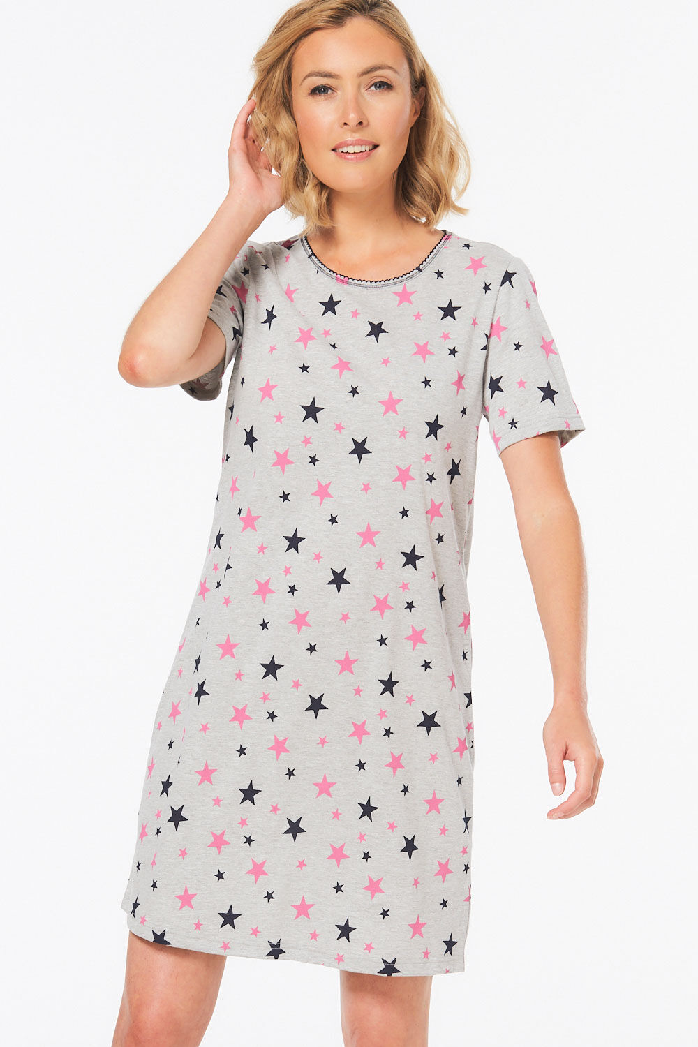 bon marche long sleeve nighties