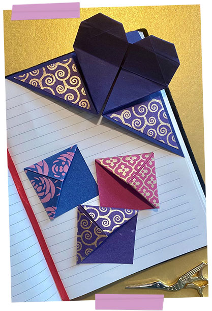 Craft Along – Origami Bookmarks