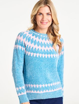 Our Favourite Fairisle & Chenille Knitwear | Bonmarché