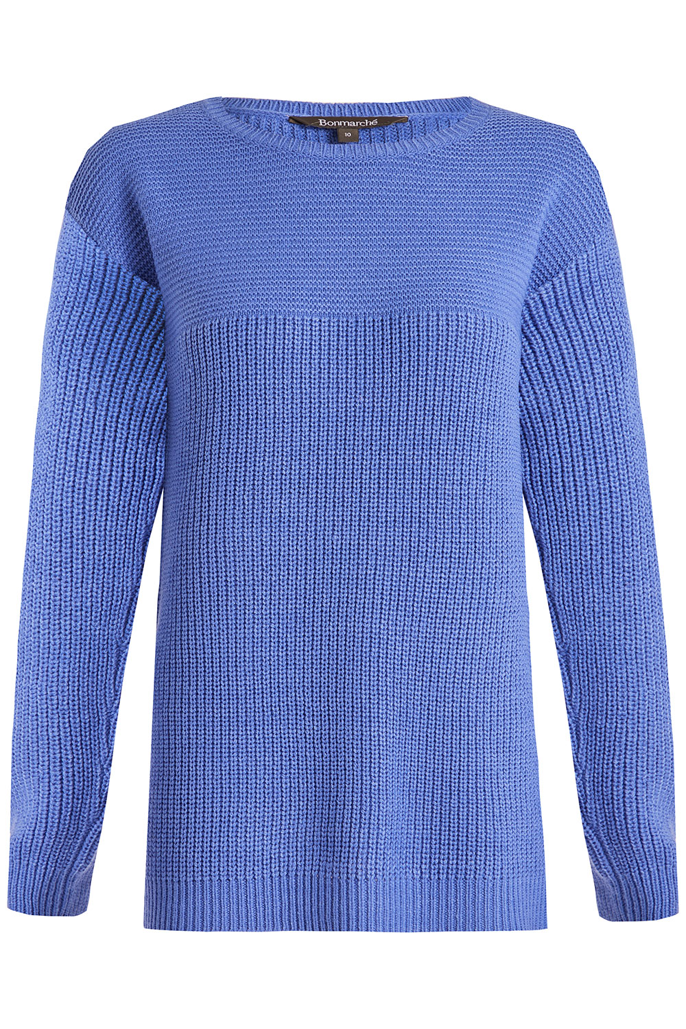 Plain Knit Jumper Bonmarché