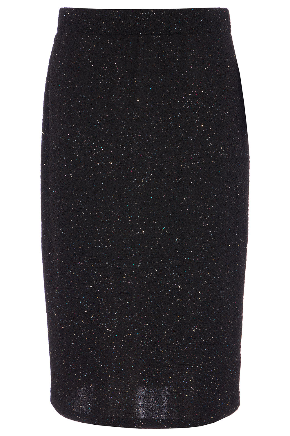 Elasticated Sparkly Pencil Skirt | Bonmarché