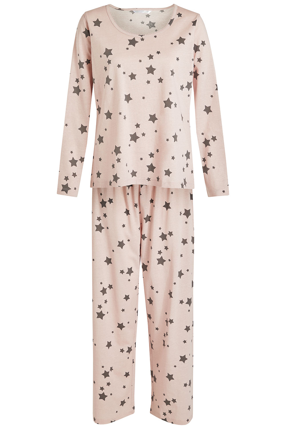 Pink Scattered Stars Pyjamas | Bonmarché