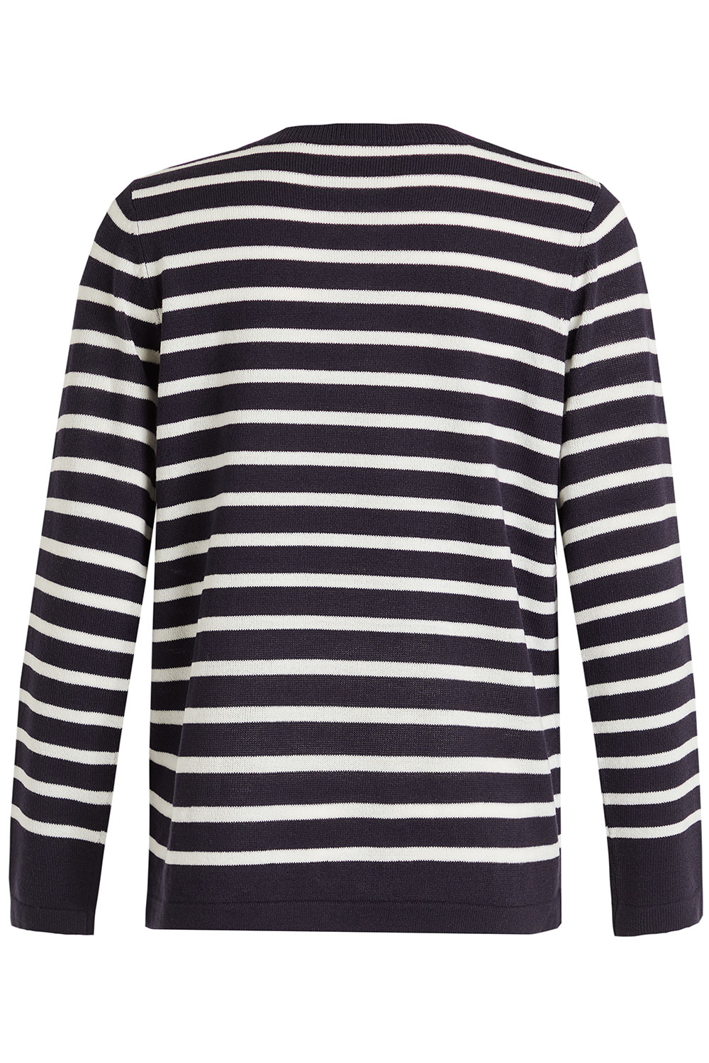 Navy Stripe Cashlike Jumper | Bonmarché