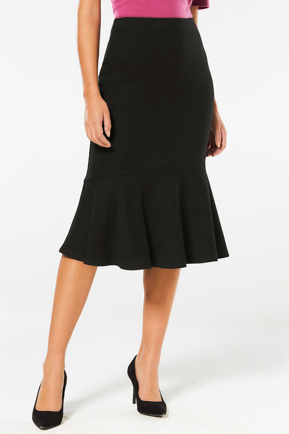 Soft Touch Flounce Skirt | Home Delivery | Bonmarché