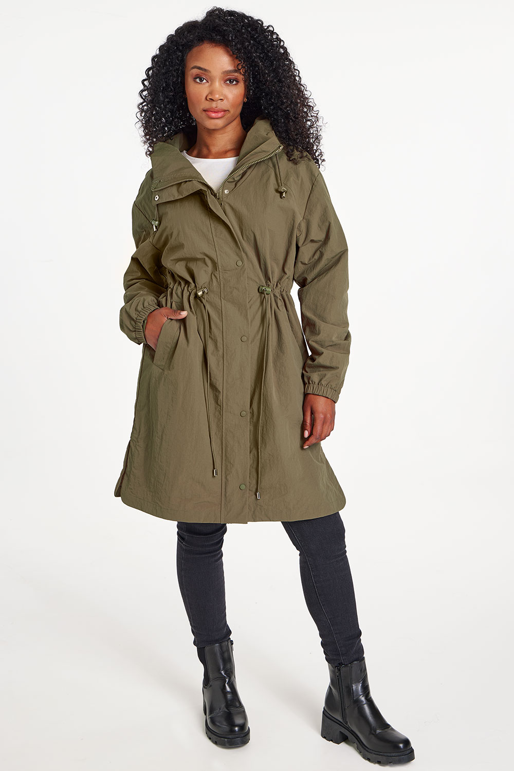 Buy Olive Green Jackets & Coats for Women by SUPERDRY Online | Ajio.com