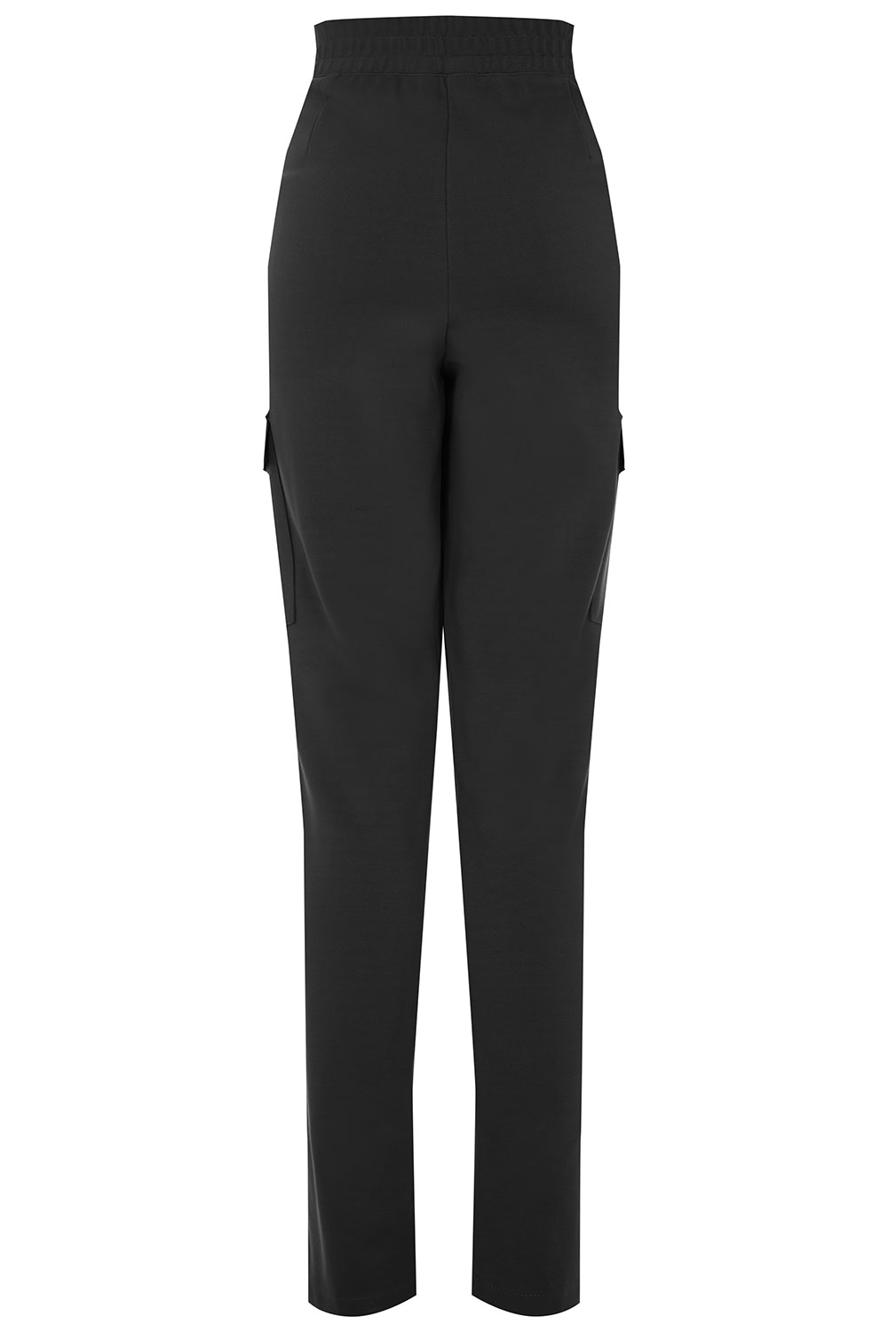 Plain Ponte Cargo Tapered Leg Trousers | Bonmarché