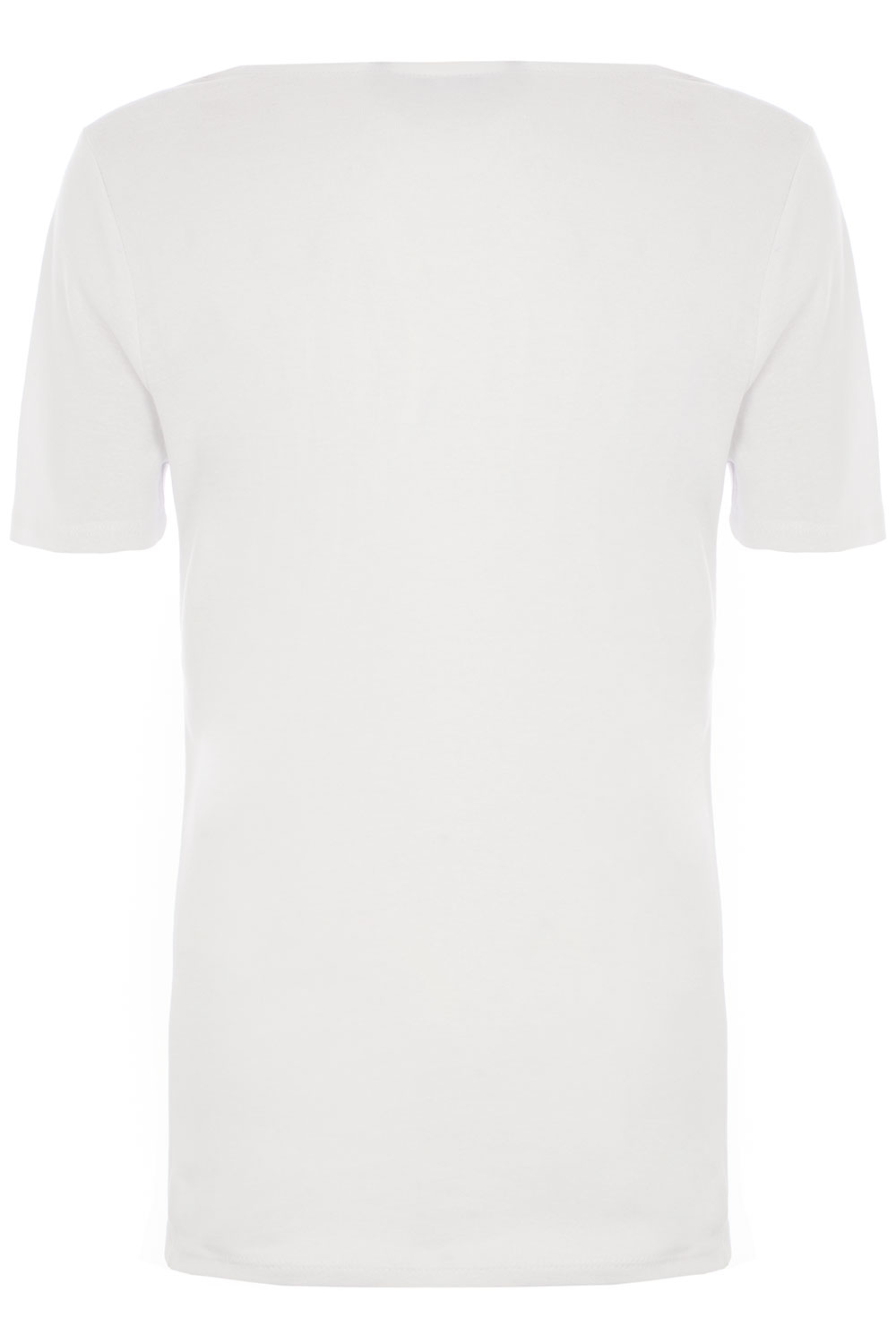 Square Neck Plain T-Shirt | Bonmarché