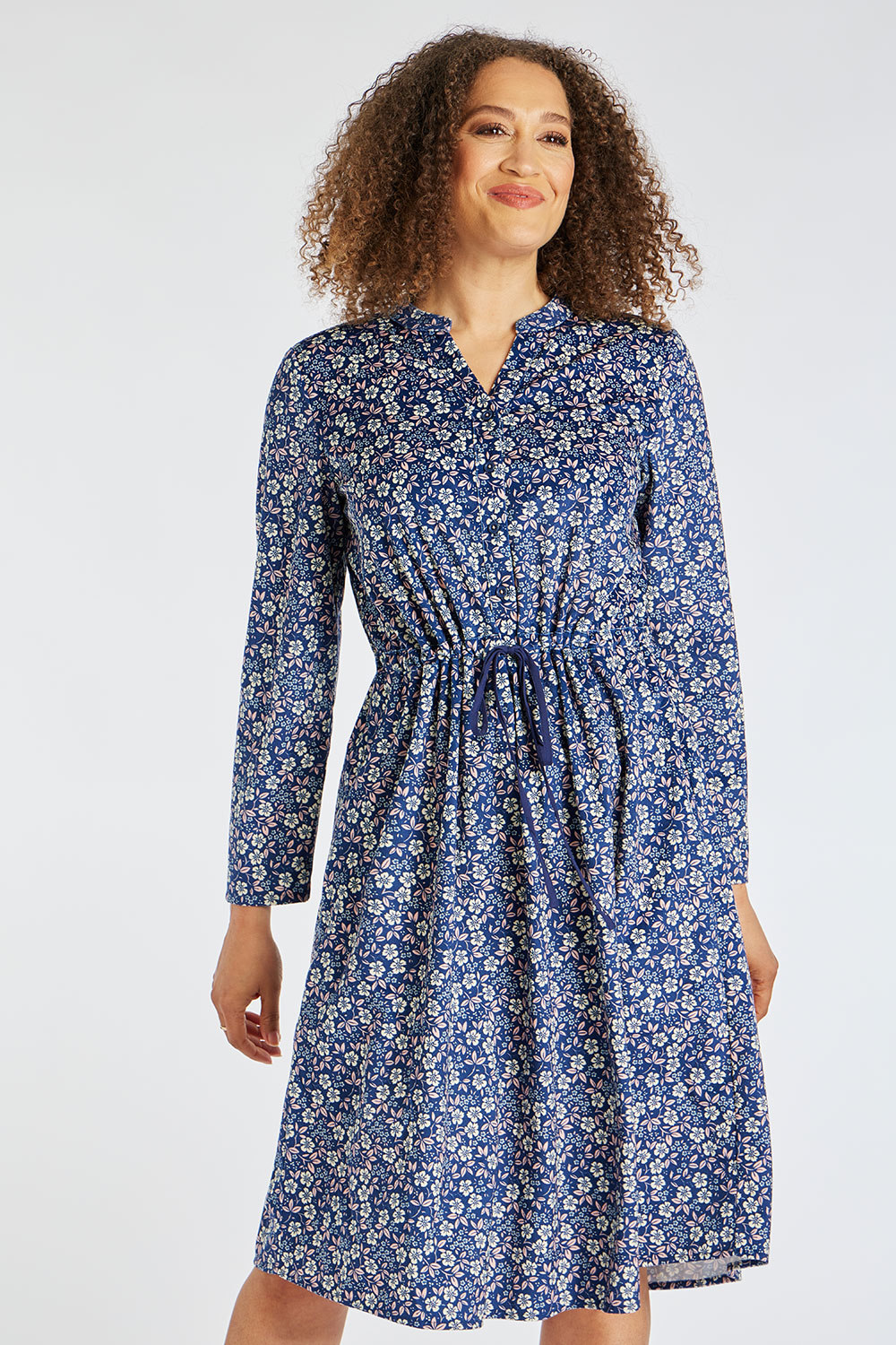 Ditsy Floral Print Cord Dress | Autonomy