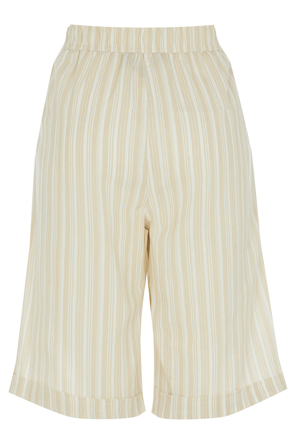 Striped Linen Shorts with Tie Waist | Bonmarché