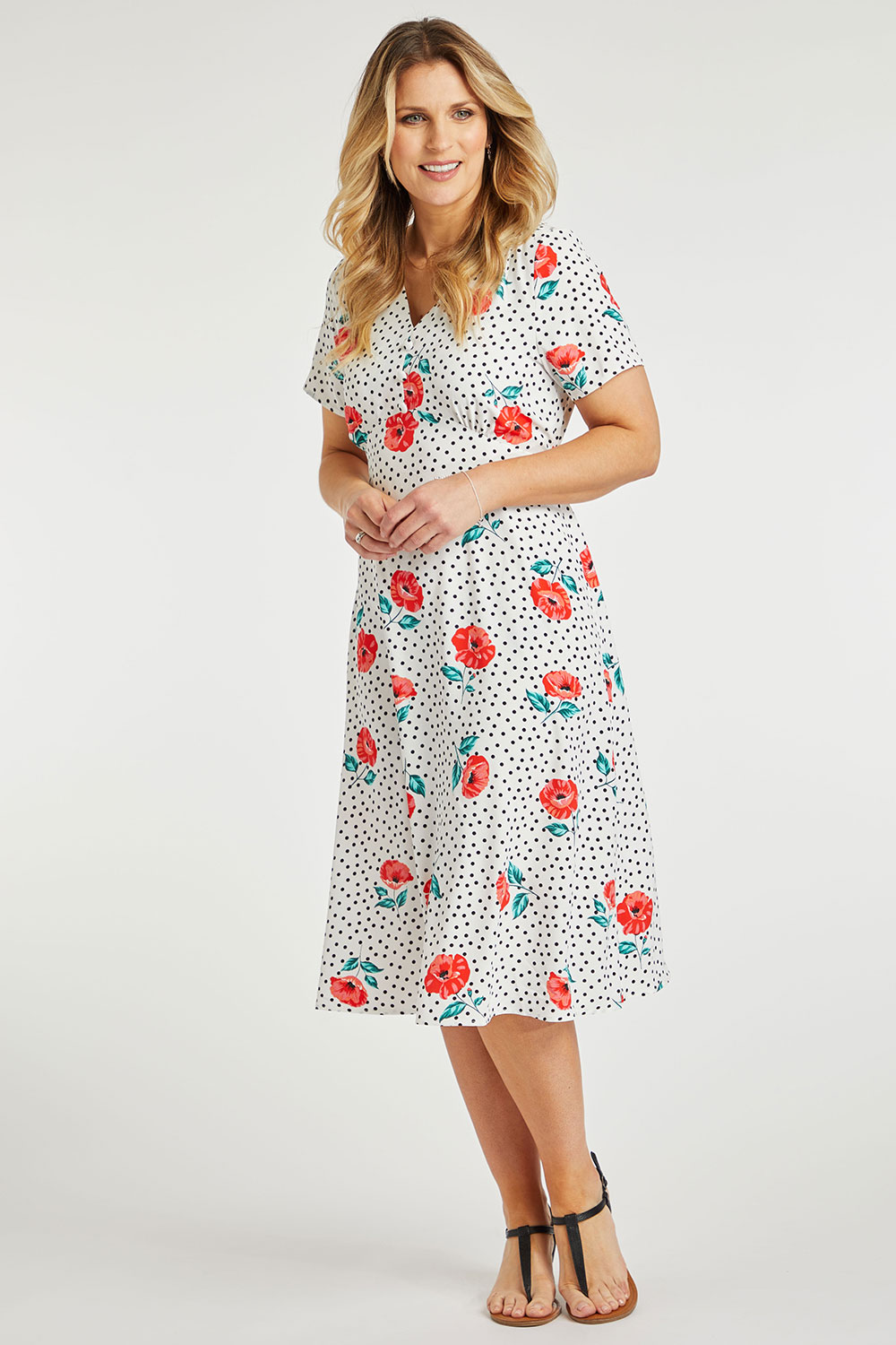 poppy tea dress