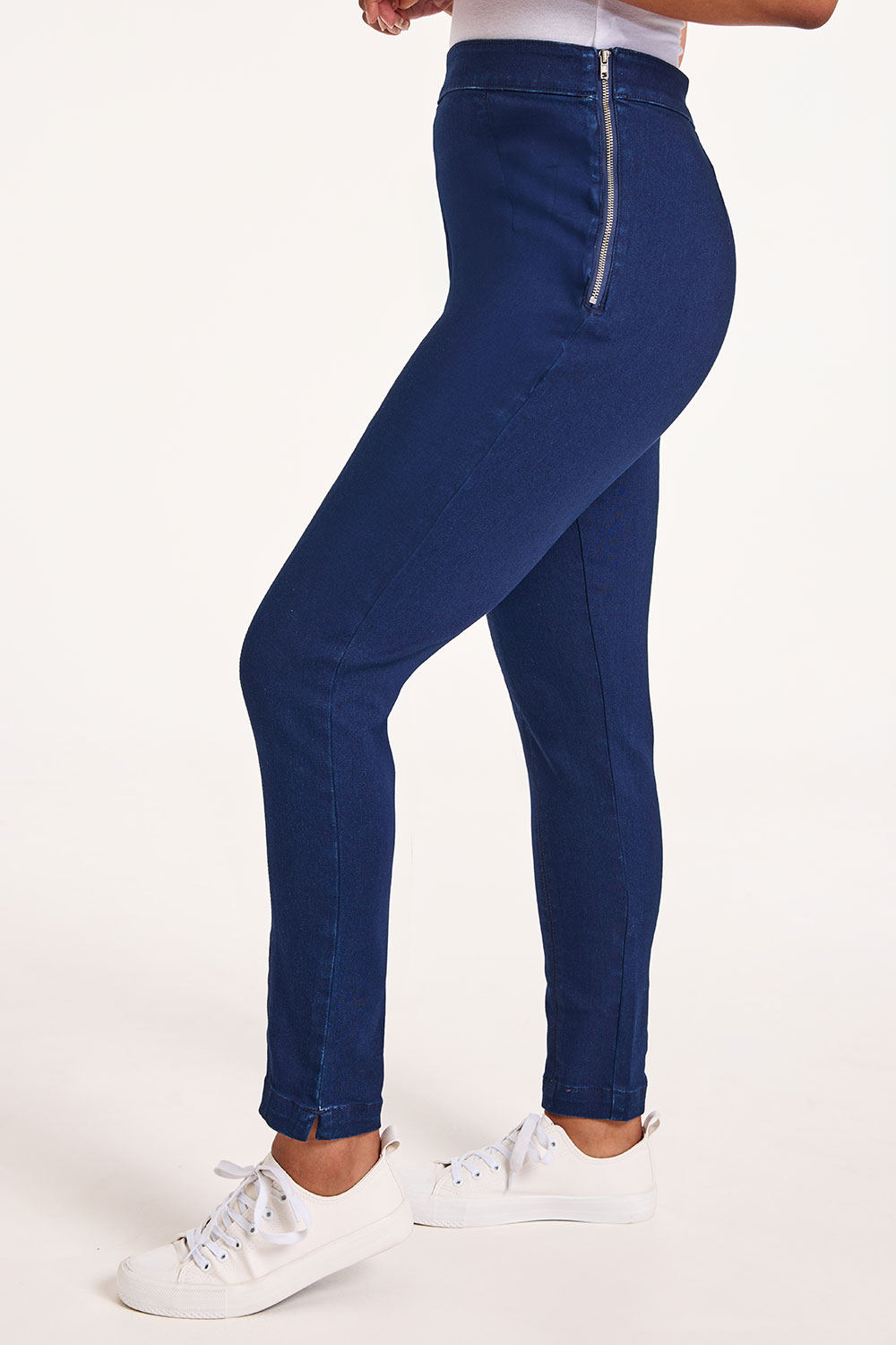 The SALLY Side Zip Jeggings | Bonmarché