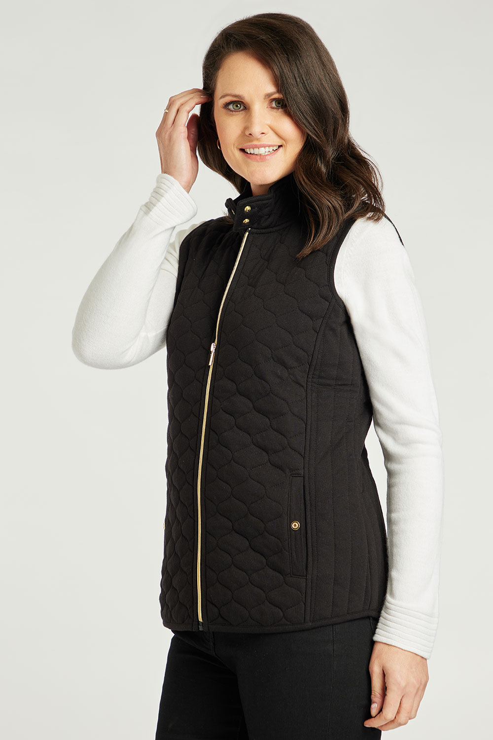 Plain Gilet | Bonmarché